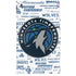 NBA Minnesota Timberwolves Historic Blast PS5 Slim Digital Edition Console Skin