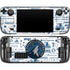 NBA Minnesota Timberwolves Historic Blast Steam Deck Handheld Gaming Computer OLED Skin