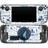 NBA Minnesota Timberwolves Historic Blast Steam Deck Handheld Gaming Computer Skin