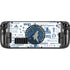 NBA Minnesota Timberwolves Historic Blast Steam Deck Handheld Gaming Computer Skin