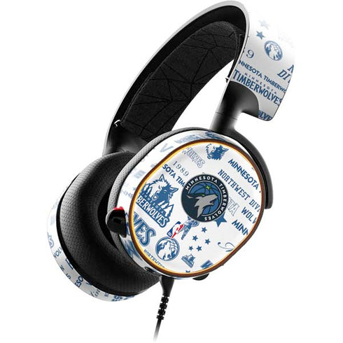 NBA Minnesota Timberwolves Historic Blast SteelSeries Arctis 5 Skin