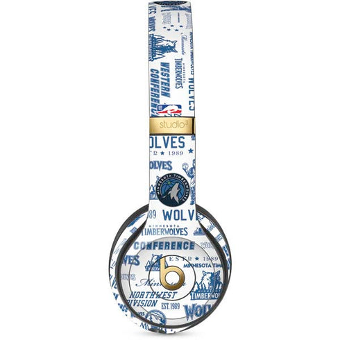 NBA Minnesota Timberwolves Historic Blast Studio Wireless 3 Skin