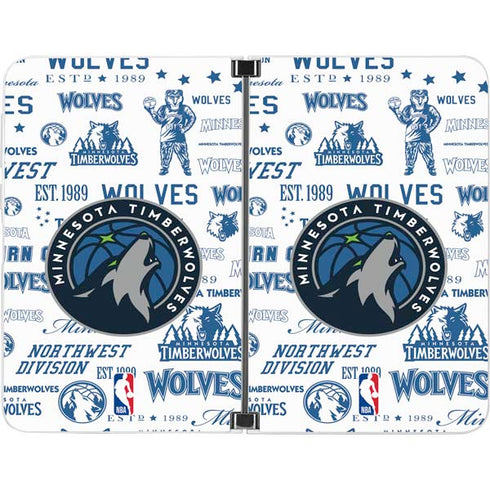 NBA Minnesota Timberwolves Historic Blast Surface Duo Skin