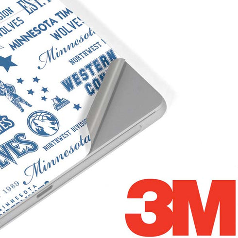 NBA Minnesota Timberwolves Historic Blast Surface Go Skin