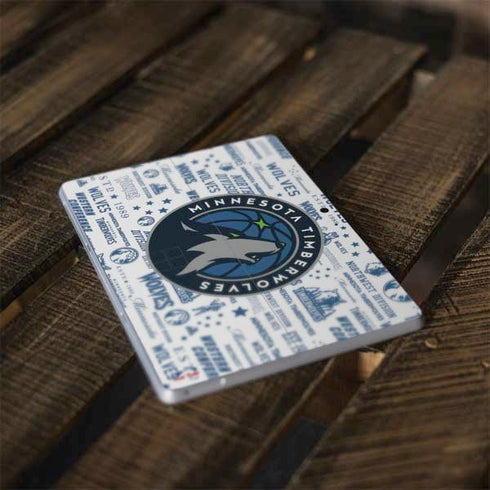 NBA Minnesota Timberwolves Historic Blast Surface Go Skin
