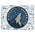 NBA Minnesota Timberwolves Historic Blast Surface Laptop 2 Skin