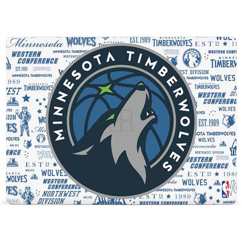 NBA Minnesota Timberwolves Historic Blast Surface Laptop 3 13.5in Skin