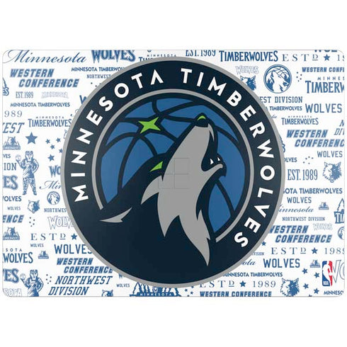 NBA Minnesota Timberwolves Historic Blast Surface Laptop 4 15in Skin
