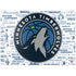 NBA Minnesota Timberwolves Historic Blast Surface Laptop 4 15in Skin