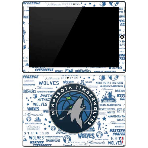 NBA Minnesota Timberwolves Historic Blast Surface Pro 3 Skin