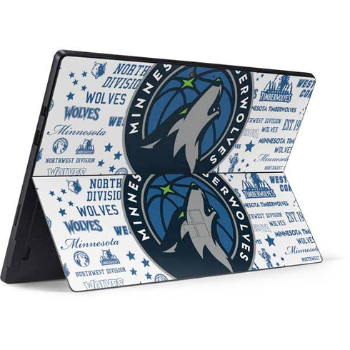NBA Minnesota Timberwolves Historic Blast Surface Pro 7 Skin