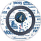 NBA Minnesota Timberwolves Historic Blast Wireless Charger Skin