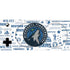 NBA Minnesota Timberwolves Historic Blast Xbox Adaptive Controller Skin