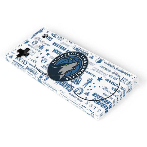 NBA Minnesota Timberwolves Historic Blast Xbox Adaptive Controller Skin