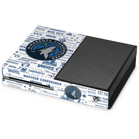 NBA Minnesota Timberwolves Historic Blast Xbox One Skins
