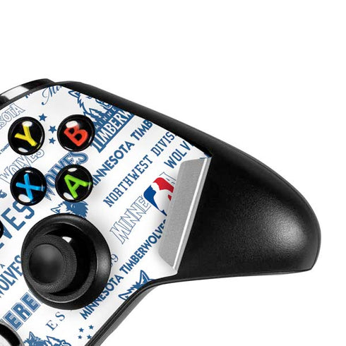 NBA Minnesota Timberwolves Historic Blast Xbox One S All-Digital Edition Bundle Skin