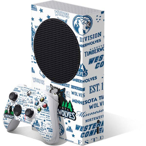 NBA Minnesota Timberwolves Historic Blast Xbox Series S Skins