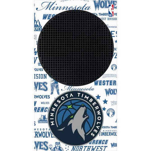 NBA Minnesota Timberwolves Historic Blast Xbox Series S Bundle Skin