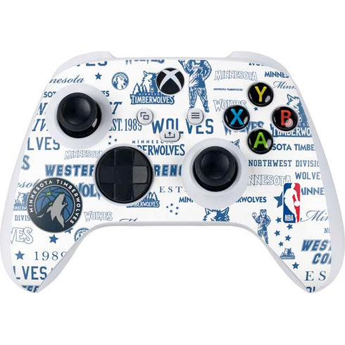 NBA Minnesota Timberwolves Historic Blast Xbox Series S Skins