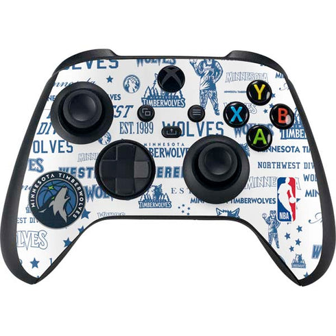 NBA Minnesota Timberwolves Historic Blast XBox Series X Digital Edition Bundle Skin