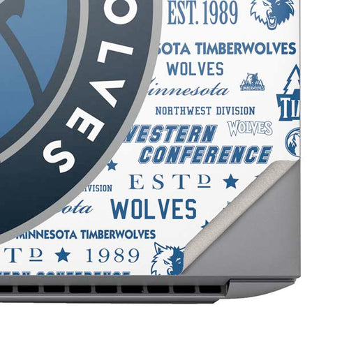 NBA Minnesota Timberwolves Historic Blast HP ZBook Fury 16 G10 Skin