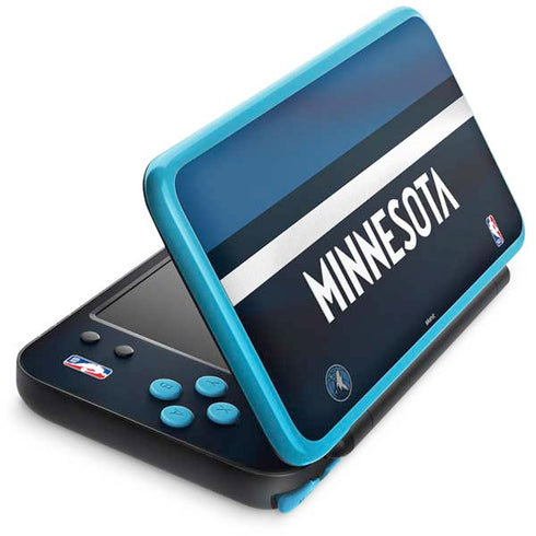NBA Minnesota Timberwolves Jersey Nintendo 2DS XL (2017) Skin