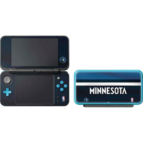 NBA Minnesota Timberwolves Jersey Nintendo 2DS XL (2017) Skin