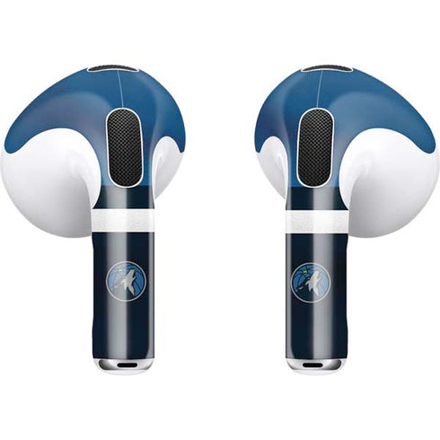 NBA Minnesota Timberwolves Jersey Apple AirPods (3rd Gen 2021) Skin