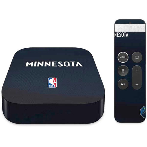 NBA Minnesota Timberwolves Jersey Apple TV Skin
