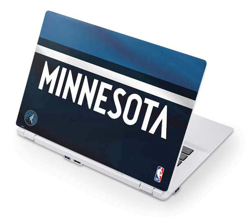 NBA Minnesota Timberwolves Jersey Acer Chromebook Skin