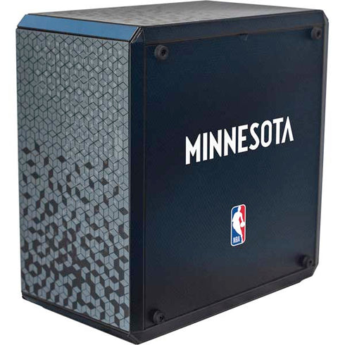 NBA Minnesota Timberwolves Jersey Cooler Master MasterBox Q300L Mini Tower Skin