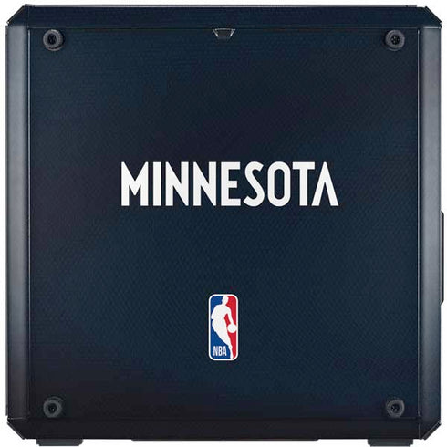 NBA Minnesota Timberwolves Jersey Cooler Master MasterBox Q300L Mini Tower Skin
