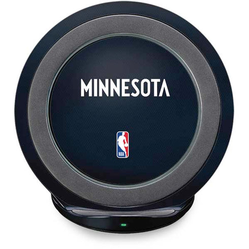 NBA Minnesota Timberwolves Jersey Fast Charge Wireless Charging Stand Skin