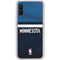 NBA Minnesota Timberwolves Jersey Galaxy A10e Clear Case