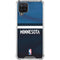 NBA Minnesota Timberwolves Jersey Galaxy A12 Clear Case
