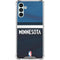 NBA Minnesota Timberwolves Jersey Galaxy A13 5G Clear Case
