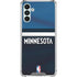 NBA Minnesota Timberwolves Jersey Galaxy A13 5G Clear Case