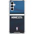 NBA Minnesota Timberwolves Jersey Galaxy A16 5G Clear Case