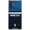 NBA Minnesota Timberwolves Jersey Galaxy A17 Clear Case