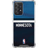 NBA Minnesota Timberwolves Jersey Galaxy A52 5G Clear Case