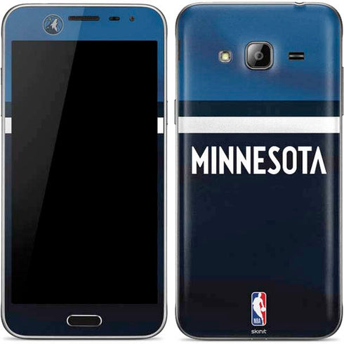 NBA Minnesota Timberwolves Jersey Galaxy J3 Skin