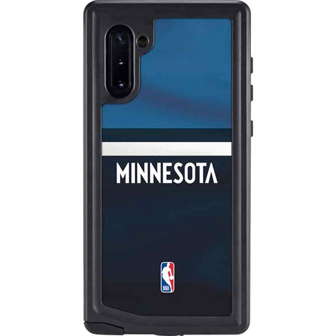 NBA Minnesota Timberwolves Jersey Galaxy Cases