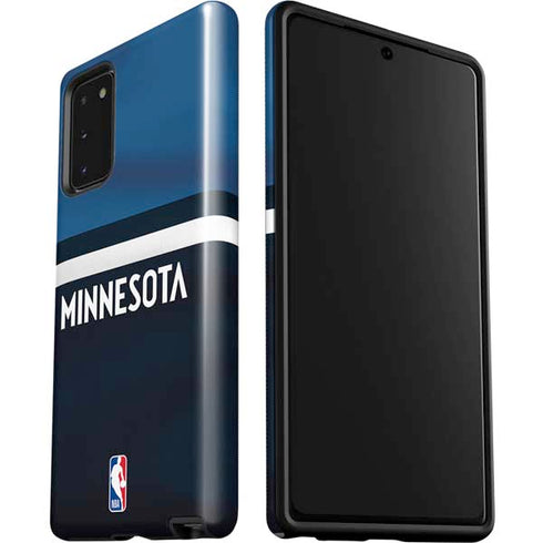 NBA Minnesota Timberwolves Jersey Galaxy Note20 5G Pro Case