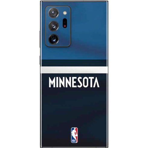 NBA Minnesota Timberwolves Jersey Galaxy Note20 Ultra 5G Skin