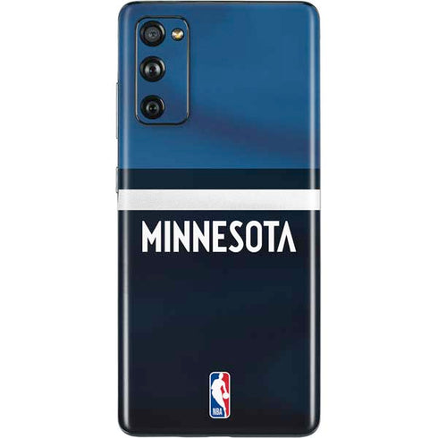 NBA Minnesota Timberwolves Jersey Galaxy S20 Fan Edition Skin