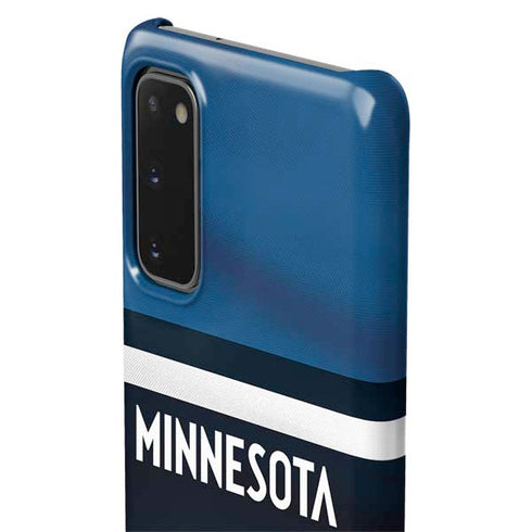 NBA Minnesota Timberwolves Jersey Galaxy S20 Lite Case