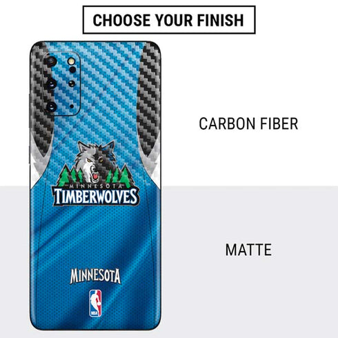 NBA Minnesota Timberwolves Jersey Galaxy S20 Plus Skin