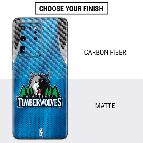 NBA Minnesota Timberwolves Jersey Galaxy S20 Ultra 5G Skin