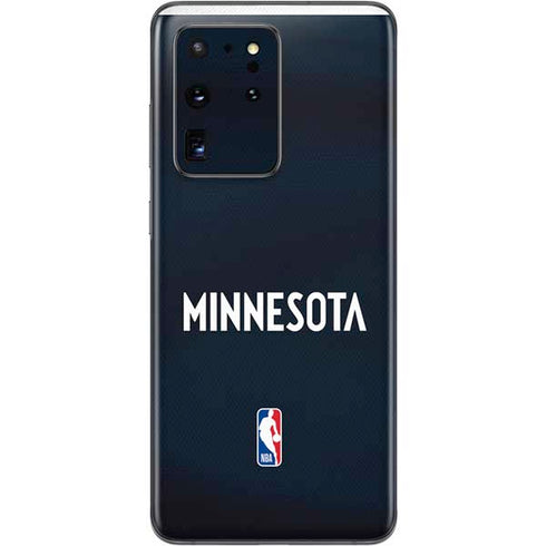 NBA Minnesota Timberwolves Jersey Galaxy S20 Ultra 5G Skin