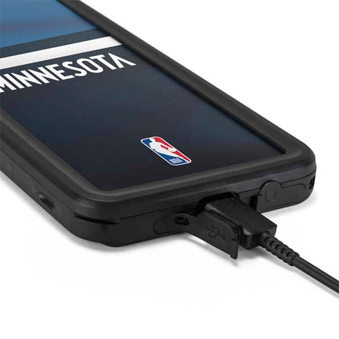 NBA Minnesota Timberwolves Jersey Galaxy S20 Waterproof Case